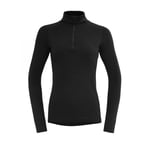 Devold  Duo Active Merino 205 Z.Neck Wmn Dame, 952a Black, XS