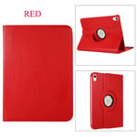 Housse nouvel Apple iPad 10,9 pouces 2022 4G/5G rouge - Etui coque de protection 360 degrés rotative tablette New Apple iPad 10eme generation 10.9 - accessoires pochette XEPTIO cover