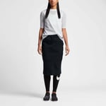 WOMENS NIKE TECH FLEECE SKIRT SIZE S (831719 010) BLACK