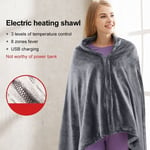 USB Heated Blanket Warm Clothing Warm Shawl Portable Electric Wrap  Office