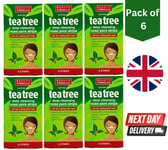 6x Tea Tree Nose Pore Strips 6s Beauty Formulas Deep Clean & Blackhead Removal