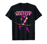 Marvel Hawkeye Retro Classic Pose Bow Arrow T-Shirt