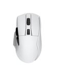 Dareu Wireless gaming mouse + charging dock A955 RGB 400-12000 DPI (white) - Gaming mus - 6 - Hvit