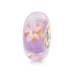 Trollbeads Perle d'anémone de mer – Breloque captivante inspirée de l'océan | Breloque de Marque Authentique | Verre | Collection Nature, Animaux et Fleurs | Conçu par Signe M. Schumann, Verre, Verre