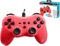 Nintendo Switch Controller Gamepad Wired Red - NEW by Subsonic