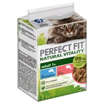 Perfect Fit Natural Vitality - Djuphavsfisk + Lax 6 x 50 g