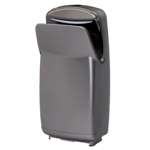 JETDRYER Executive 2 1000W Hygienic Auto-Sensing Hand Dryer. Dries Hands in 10 Seconds. HEPA Filter, Quiet 70dBA, 20 Seconds Auto-shut Off, Removable Drip Collection Tray. Silver Colour.