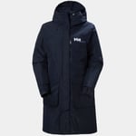 Helly Hansen Dam Rigging Vattentät Lång Kappa Marinblå XS