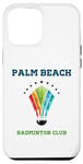 Coque pour iPhone 12 Pro Max Beach Florida Athletics Preppy Badminton Club Raquette