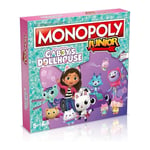 Winning Moves Gabby's Dollhouse Monopoly Junior Board Game - NEW AND SEALED