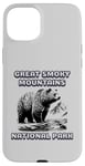 Coque pour iPhone 15 Plus Vacances avec des ours dans le parc national des Great Smoky Mountains