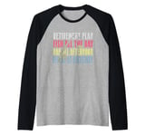 Retirement Plan: Fish All The Day, Nap All Afternoon Funny Raglan Baseball Tee