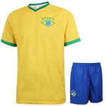 Maillot de Foot Brésil Domicile Football - Enfants et Adultes - 104