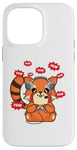 Coque pour iPhone 14 Pro Max Red Panda Gamer Jeux vidéo PC Zoo Animal Zookeeper