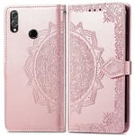 Coque pour Huawei Honor 8X,Housse Cuir PU Portefeuille Flip Case Cover Etui pour Huawei Honor 8X,Magnétique Porte Carte Étui à Rabat Pochette