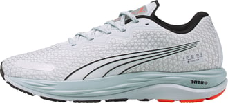 Puma Velocity Nitro 2 GORE-TEX Mens Running Shoes Grey Waterproof GTX Trainers