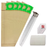 Service Kit 5 Dust Bags & Filters for SEBO X1 X1.1 X2 X3 X4 X5 Extra Pet Vacuum