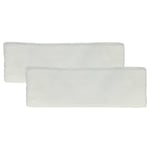 2x Mop Cover for Kärcher SC 4 SC 3100 B SC 3000 SC 2600 C Steam Cleaner - white