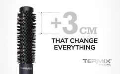 Termix Evolution Extra Long Hair Brush 37mm Professional Salon Styling Curling