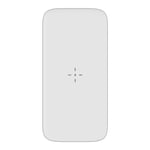 Bärbar laddare Powerbank 10000mAh QI 15W PD 20W / QC 22.5W - Vit