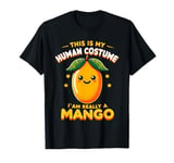 Cute This Is My Human Costume I'm Really A Mango Funny Kids T-Shirt