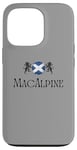 Coque pour iPhone 13 Pro MacAlpine Clan Scottish Nom de famille Scotland Heraldry