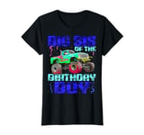 Sister Of The Birthday Boy Monster Truck Bday Celebration T-Shirt