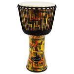 World Rhythm - Djembe Tambour - Synthétique 11 Pouces - Orange - MDJ003-OR