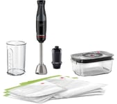 BOSCH Series 4 ErgoMaster MSM4B6V2GB Hand Blender - Black Anthracite, Black