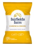 Fairfields Farm Crisps – Cheese & Onion Hand Cooked Potato Crisps 10 x 40g