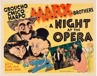 NIGHT at the OPERA FILM Rkmt - POSTER HQ 50x70cm d'une AFFICHE CINéMA