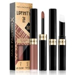 Max Factor Lipfinity 2 Step Lipstick Gilded Edition Warm Glow 185