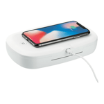 Brand New Smart UV Mobile Phone Sanitizer with Wireless Charger - White Boxed