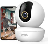 2.5K(4Mp) Caméra Surveillance Wifi Intérieur Caméra 360° Connectée Smartphone Détection Humaine Ai Suivi Intelligent Sirène Audio Bidirectionnel Mode Privé Compatible Alexa Pour Bébé Animal