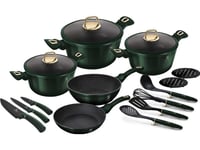 Berlinger Haus Lumarko Set Of Pots With Accessories Berlinger Haus Bh-7043