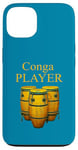 Coque pour iPhone 13 Instrument de musique à percussion Conga