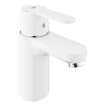 Mitigeur monocommande Lavabo GROHE Get Blanc - Taille S - Corps lisse - Bonde...