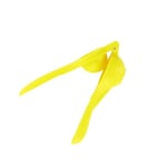 Fackelmann 685424 Presse-Citron, Presse-Fruits, Presse-Agrumes, Jaune, Plastique, 20x6,5x4,5cm