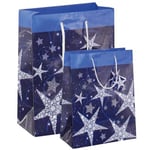 Sigel sigel Sac cadeau de Noel grand 'Shining Stars'