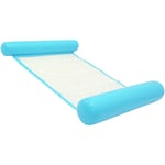 Hengda - Hamac Gonflable Flottant Piscine 4 en 1 Bouée Gonflable pour Adultes - Bleu