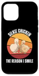 iPhone 13 Vintage Silkie Chicken The Reason I Smile Animals Lover Case