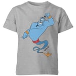 Disney Aladdin Genie Classic Kids' T-Shirt - Grey - 5-6 Years