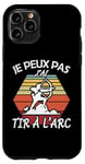 Coque pour iPhone 11 Pro Tir à l'arc archer Arc l'archerie tireur humour 2025