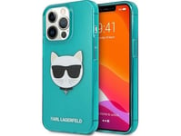 Karl Lagerfeld Klhcp13lchtrb Iphone 13Pro / 13 6,1" Blue Hardcase Glitter Choupette Fluo