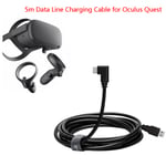 1× 5m 3.0 Data Line Charging Cable For Oculus Quest Link Vr Head One Size