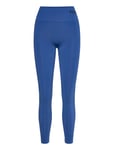 Hmltif Seamless High Waist Tights Blue Hummel