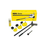 Rems - Plieur manuel de tubes- Set Sinus Set 15-18-22 dans une Mallette en tole d'acier solide