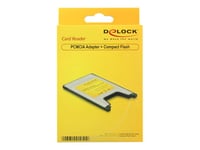 Delock Pcmcia Card Reader For Compact Flash Cards - Kortläsare (Cf I) - Pc-Kort