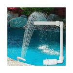 Fontaine De Piscine, Cascade De Piscine Hors Sol, Accessoires De Piscine Extérieure, Accessoires De Piscine Robinet De Fontaine De Bassin Réglable