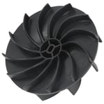 Vac Impeller Fan Black ABS Leaf Blower Vacuum Parts 125 0494 for Toro Electri